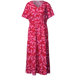 Kép 3/5 - Ruha - smock Detail Volant Dress_AOP - 2605