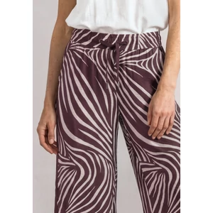 Kép 6/7 - Nadrág - Wide Leg Bubble Viscose Gallon - 2606