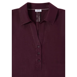 Kép 5/7 - Ruha - Linen Solid Dress - 2604