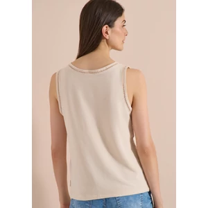 Kép 2/7 - Ing - Structured Lace Detail Top - 2606