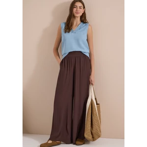 Kép 3/7 - Nadrág - EOS_Wide Leg Crepe Viscose Sol - 2606