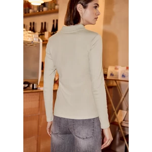 Kép 2/6 - Póló - LTD QR_Studio_rib polo shirt w - 26FS