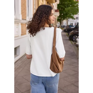 Kép 2/6 - Blúz-Ing - Studio_Roundneck blouse w vola - 2606