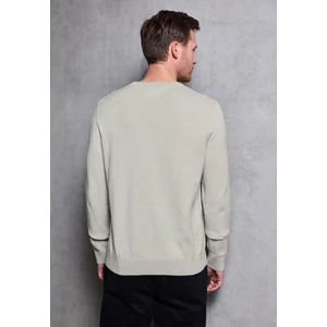 Kép 3/6 - Pulóver - LOS Basic knitted crewneck 2510