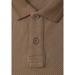 Kép 6/6 - Póló - structured polo w. longsleeve 2510