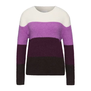 Kép 5/6 - OTLT Pulóver - fluffy sweater with stripes 2510