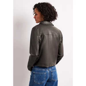 Kép 2/7 - Blézer és dzseki indoor - Short PU Jkt - 2604