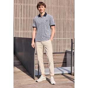 Kép 6/6 - Póló - striped picquee  Polo - 2604