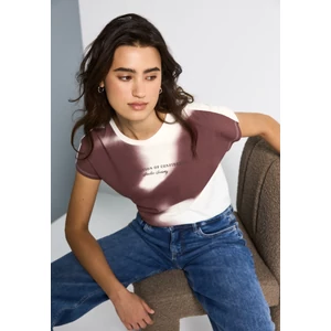 Kép 4/6 - Póló - fading shirt w.wording 2507 WS02