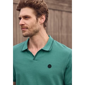 Kép 6/6 - Póló - LOS open collar structured pol - 26FS