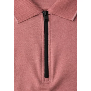 Kép 5/7 - Póló - LOS super soft melange zippolo - 26FS