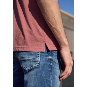Kép 7/7 - Póló - LOS super soft melange zippolo - 26FS