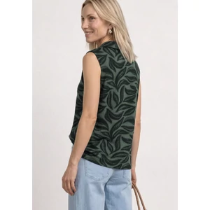 Kép 2/6 - Ing - printed mat-mix top w.collar - 2605