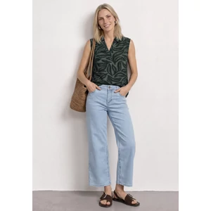 Kép 3/6 - Ing - printed mat-mix top w.collar - 2605