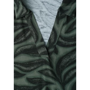 Kép 5/6 - Ing - printed mat-mix top w.collar - 2605