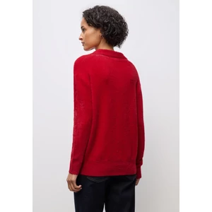 Kép 3/6 - OTLT Pulóver - fluffy yarn polo sweater 2509