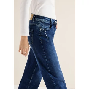 Kép 1/6 - Hosen (ohne Denim) - Style Neele Mid Blue Decorated 2511 WS02