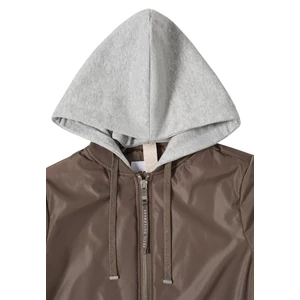 Kép 6/6 - Kabát - Long Blouson with sweat hood 2601
