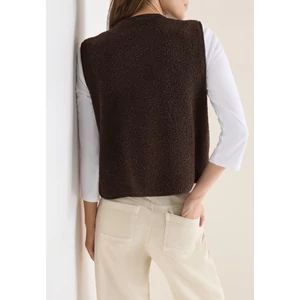 Kép 3/6 - OTLT Mellény - NOS Curly Fake Wool Vest 2602