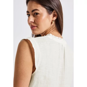 Kép 3/6 - Blúz - Linen buttoned blouse top w fr 2505