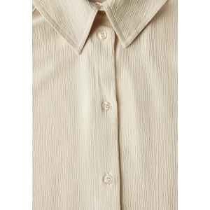 Kép 6/6 - Blúz - Solid Structure Short Blouse 2505