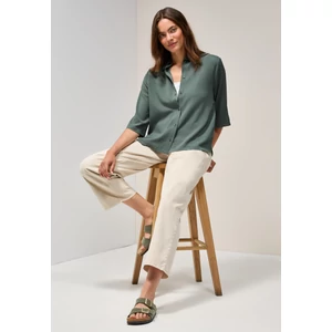Kép 4/6 - Blúz - Solid Structure Short Blouse 2505