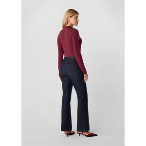 Kép 5/8 - Nadrág -  Flared denim with trim 2510