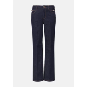 Kép 4/8 - Nadrág -  Flared denim with trim 2510