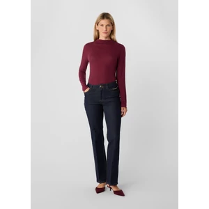 Kép 1/8 - Nadrág -  Flared denim with trim 2510