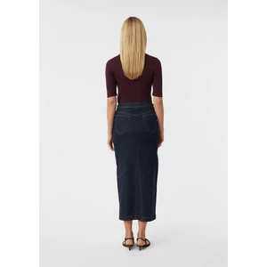 Kép 5/7 - Szoknya -  Feminine denim skirt with chain detail 2510
