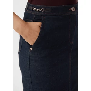 Kép 6/7 - Szoknya -  Feminine denim skirt with chain detail 2510