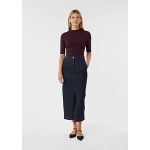 Kép 3/7 - Szoknya -  Feminine denim skirt with chain detail 2510