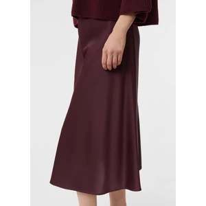 Kép 6/7 - Szoknya -  Satin midi skirt with an elasticated waistband 2510