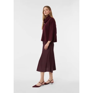 Kép 1/7 - Szoknya -  Satin midi skirt with an elasticated waistband 2510