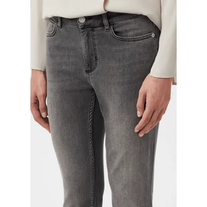 Kép 6/8 - Nadrág -  Elasticated slim-fit jeans with decorative button 2510