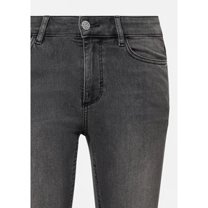 Kép 8/8 - Nadrág -  Elasticated slim-fit jeans with decorative button 2510