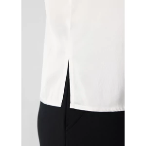 Kép 7/8 - Blúz -  Sleeveless blouse with fine rib collar 2510