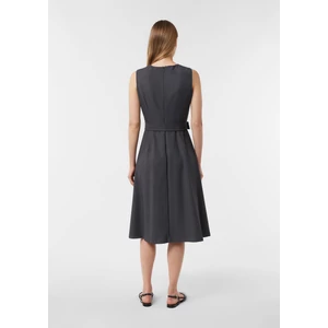 Kép 5/8 - Ruha -  Sleeveless business dress with a belt 2510