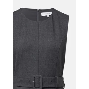 Kép 8/8 - Ruha -  Sleeveless business dress with a belt 2510