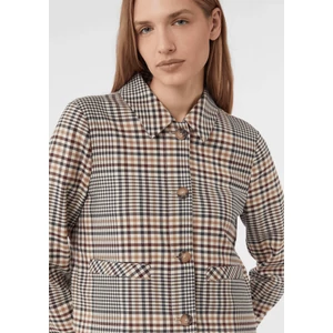 Kép 6/8 - Blézer és dzseki indoor -  Short checked jacket with welt pockets 2510