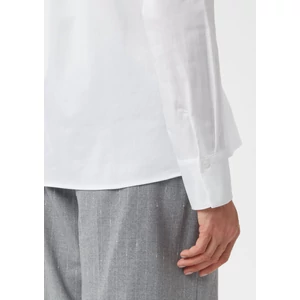 Kép 7/8 - Blúz -  Cotton poplin shirt blouse with decorative details 2510