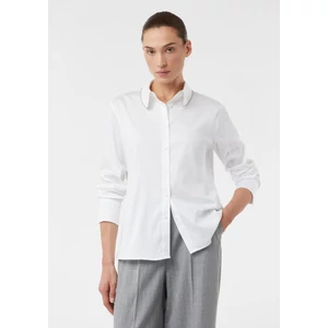 Kép 1/8 - Blúz -  Cotton poplin shirt blouse with decorative details 2510