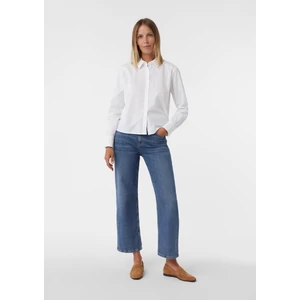 Kép 3/7 - Blúz -  Cropped poplin blouse with rhinestone appliqué 2510