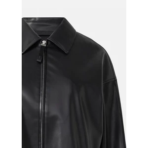 Kép 7/7 - Blézer és dzseki indoor -  Crop-length faux leather blouson 2510