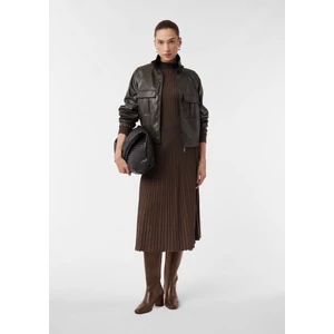 Kép 3/8 - Blézer és dzseki indoor -  Jacket in smooth leather look with patch pockets 2510