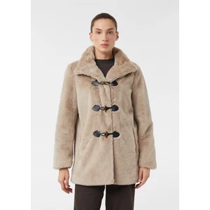 Kép 7/8 - Blézer és dzseki indoor -  Fake fur jacket with duffle fastening 2510