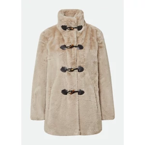 Kép 4/8 - Blézer és dzseki indoor -  Fake fur jacket with duffle fastening 2510