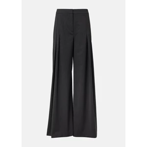 Kép 4/8 - Nadrág -  Flowing wide-leg trousers with pleats 2510