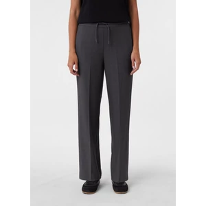 Kép 7/8 - Nadrág -  Mottled wide-leg trousers with elasticated waistband 2510