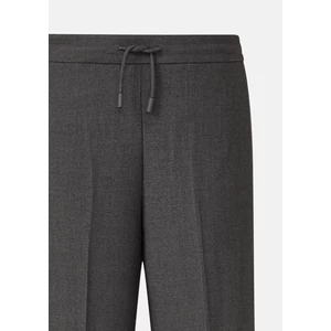 Kép 8/8 - Nadrág -  Mottled wide-leg trousers with elasticated waistband 2510